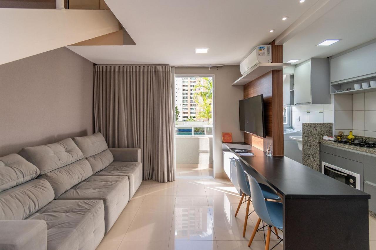 #Th116# Confortavel Duplex De 1 Quarto No Edificio The Expression - Setor Bueno - Tdh116 Goiânia Exterior photo