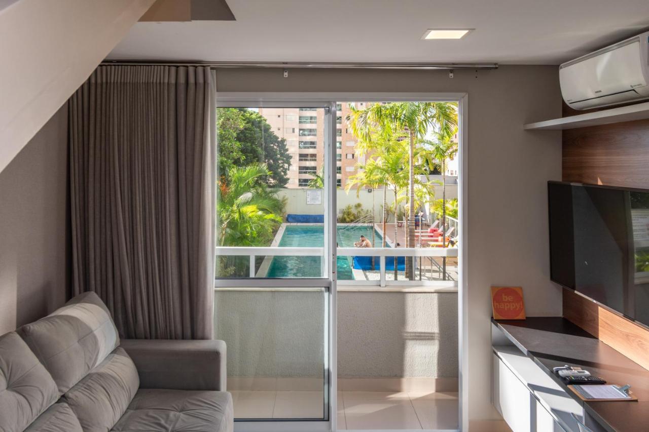 #Th116# Confortavel Duplex De 1 Quarto No Edificio The Expression - Setor Bueno - Tdh116 Goiânia Exterior photo